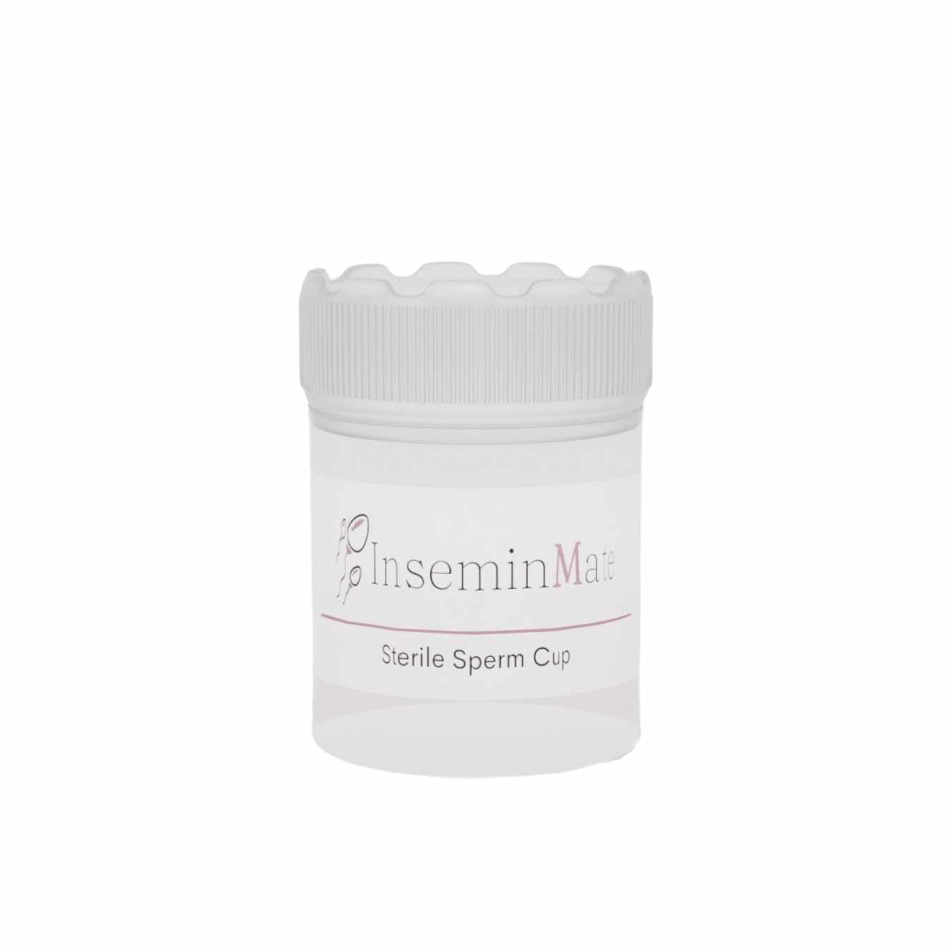 sterile sperm cup for collection of sperm