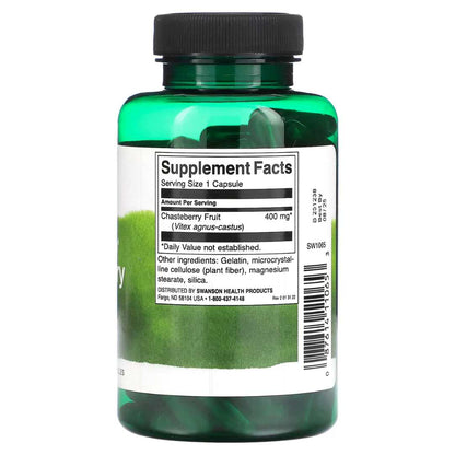 Full Spectrum Chasteberry Fruit, 400 mg, 120 Capsules